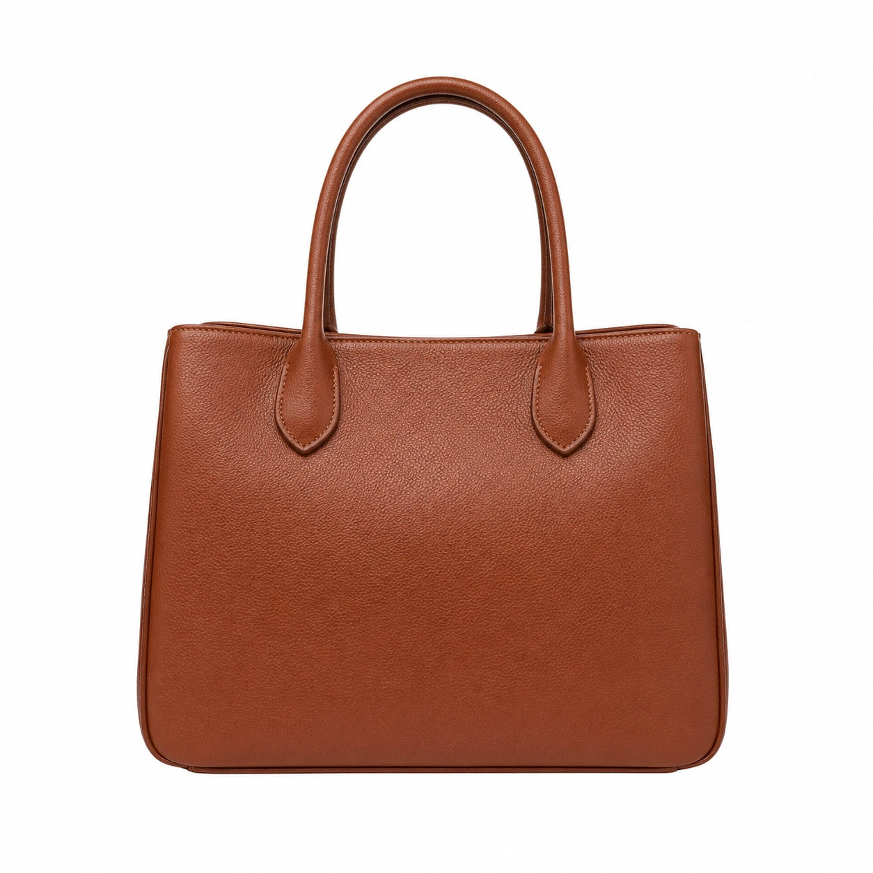Rocketcitybags Minimalist Textured Tote Brown