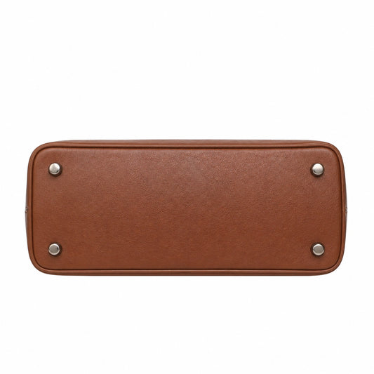 Rocketcitybags Classic Structured Tote Brown