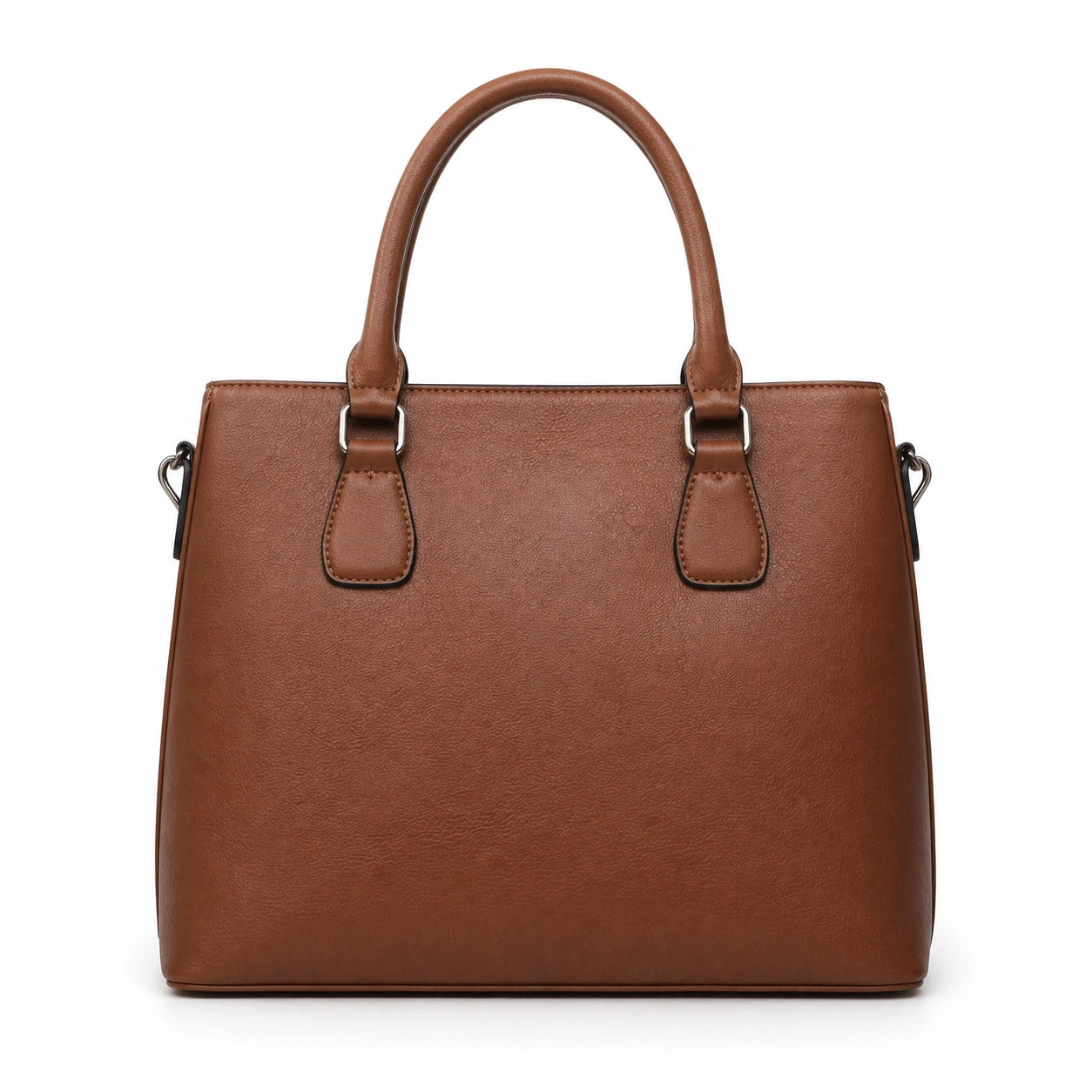 Rocketcitybags Classic Structured Tote Brown
