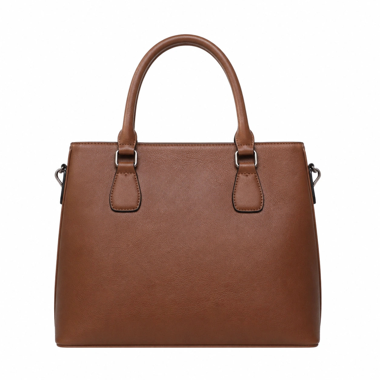 Rocketcitybags Classic Structured Tote Brown
