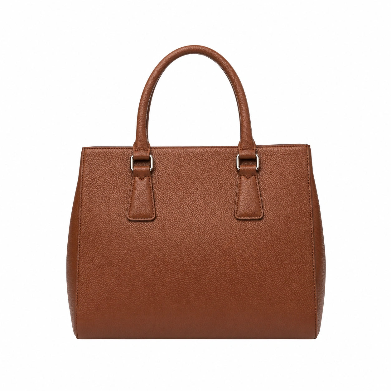 Rocketcitybags Structured Satchel Handbag Brown