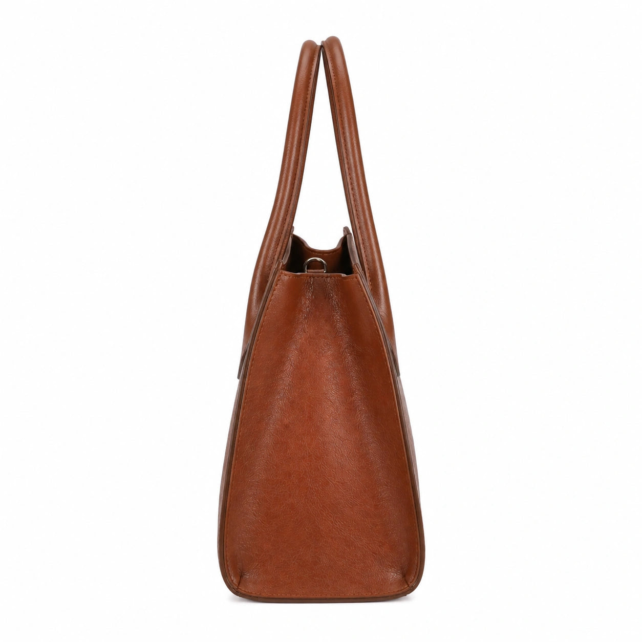 Rocketcitybags Curved Top Handbag Brown