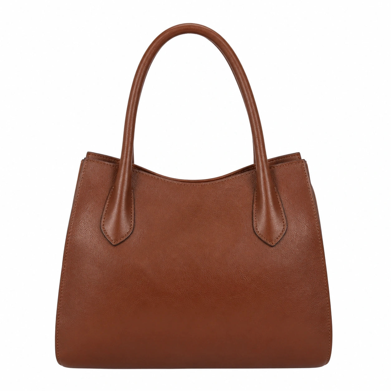 Rocketcitybags Curved Top Handbag Brown